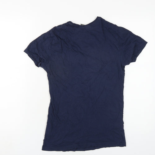 Harry Potter Blue Hogwarts Graphic T-Shirt XS