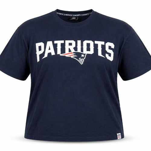 NFL Patriots Unisex Blue T-Shirt, Size L, Casual Style