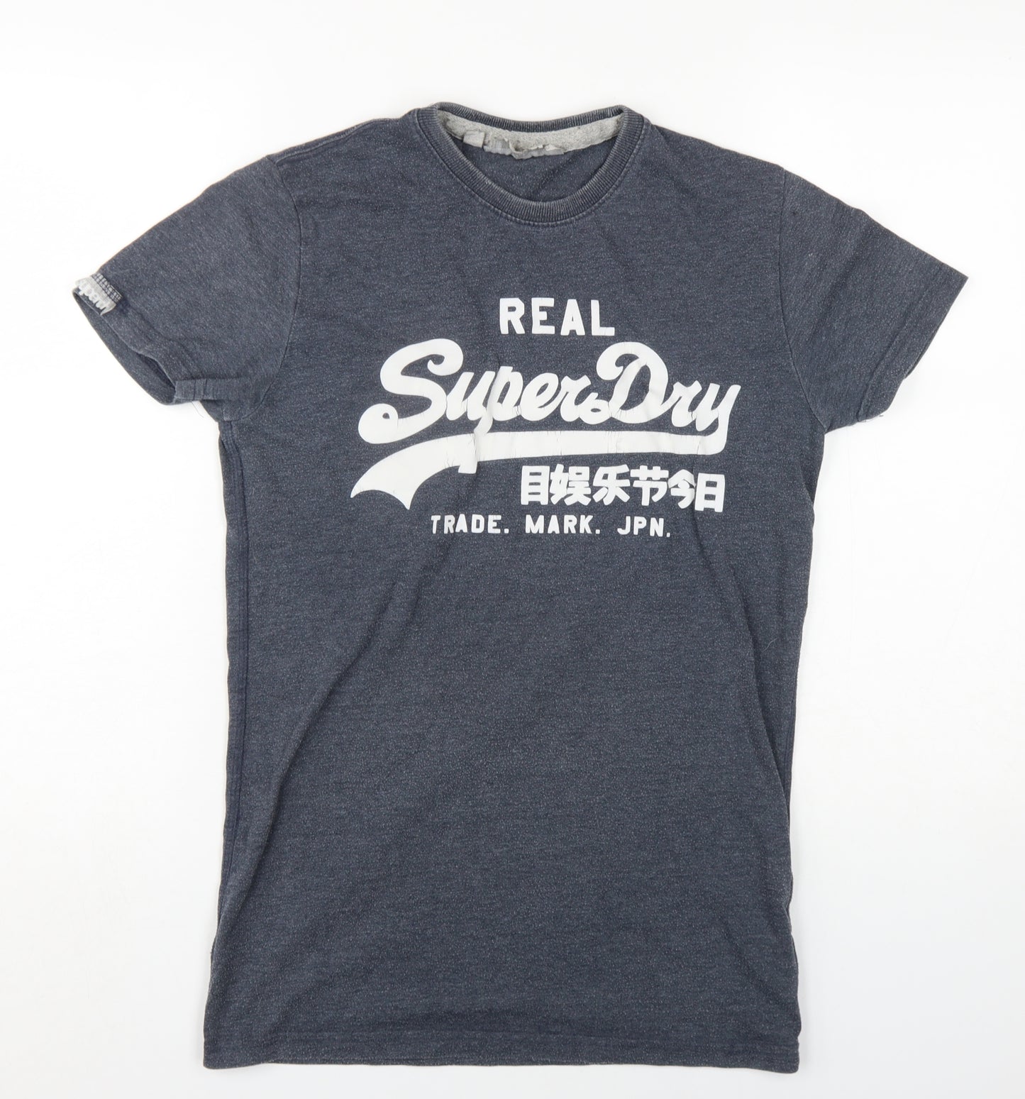 Superdry Men's Grey Retro Graphic T-Shirt Size S