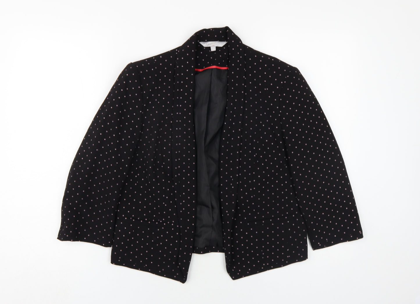 Red Herring Women's Black Polka Dot Blazer Size 10