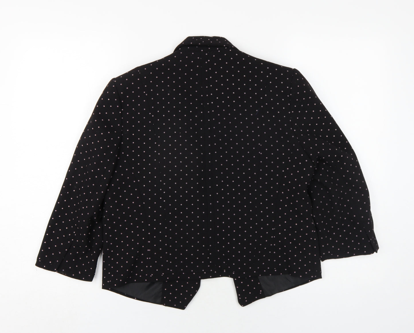 Red Herring Women's Black Polka Dot Blazer Size 10