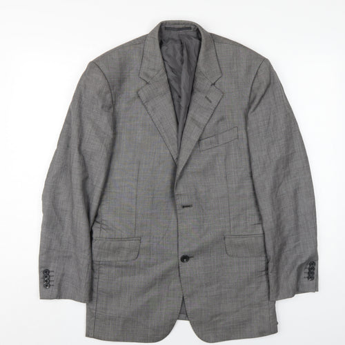 T.M.Lewin Men's Grey Blazer, Size 38, Formal Wear