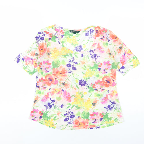 Lauren Ralph Lauren Women's Multicoloured Floral T-Shirt