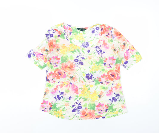 Lauren Ralph Lauren Women's Multicoloured Floral T-Shirt