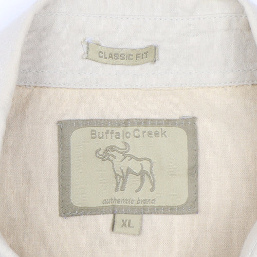 Buffalo Creek Men's XL Classic Fit Colourblock Shirt