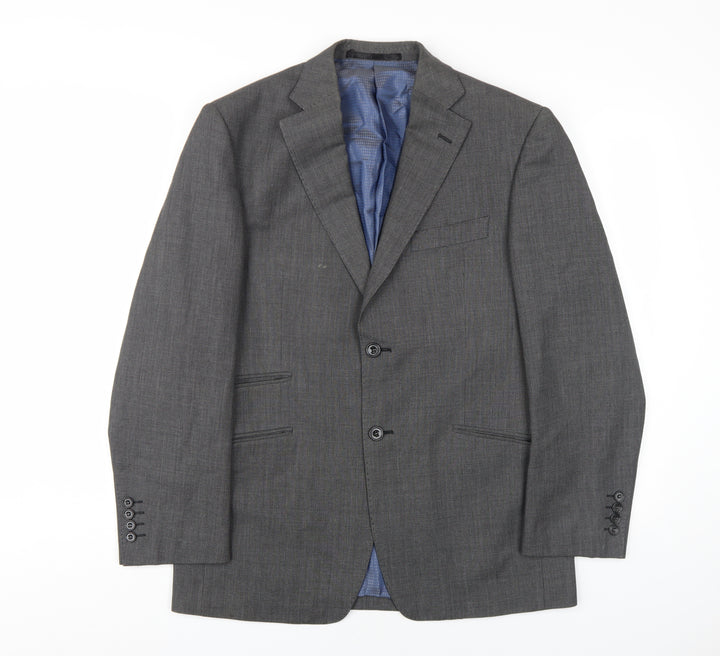 Marks and Spencer Men's Grey Wool Blazer 38 S