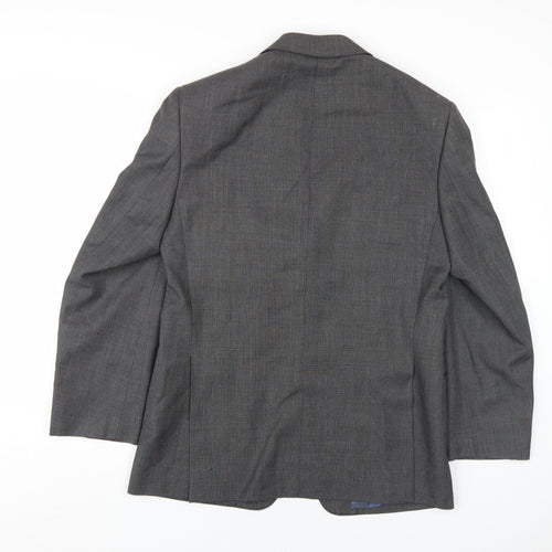 Marks and Spencer Men's Grey Wool Blazer 38 S