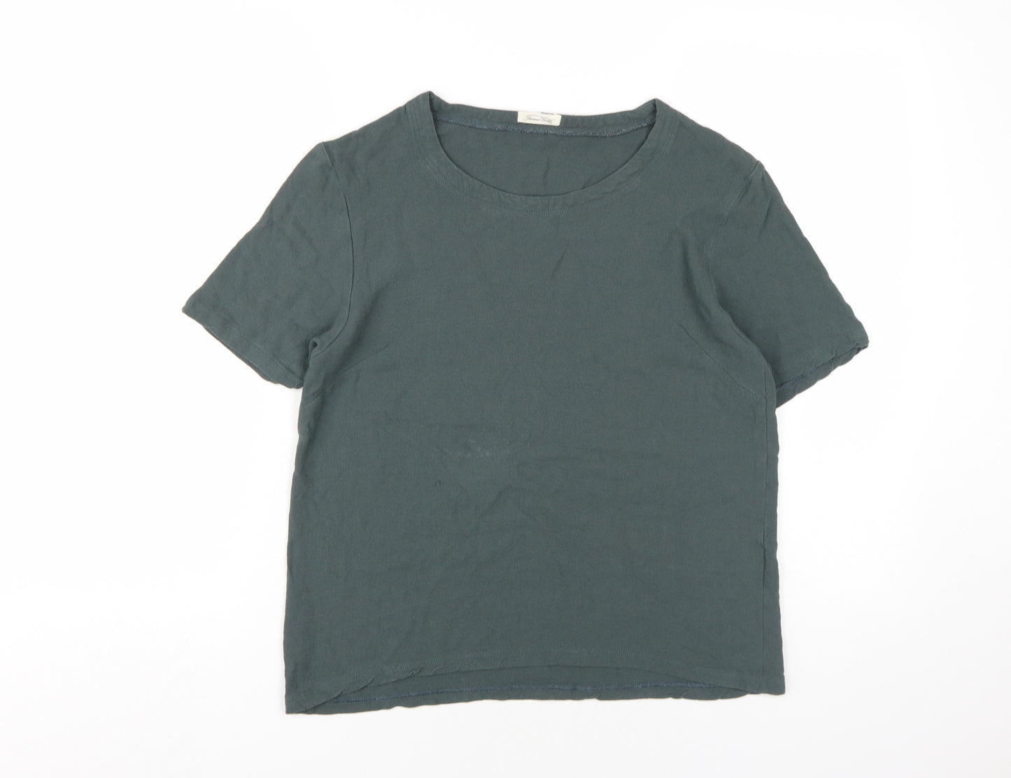 American Vintage Women’s Green Crew Neck T-Shirt M