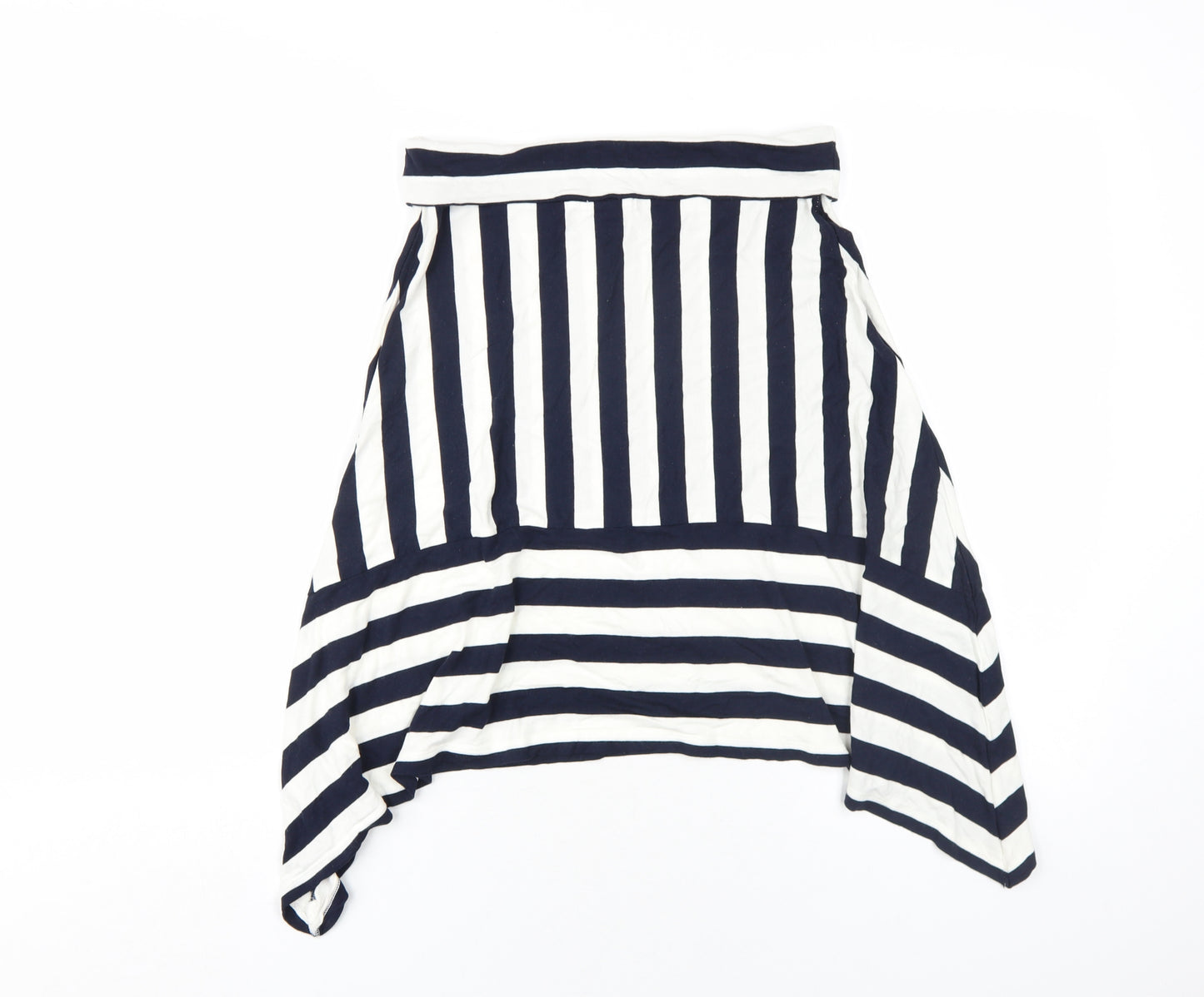 Gap Women's Striped Asymmetric Skirt, S