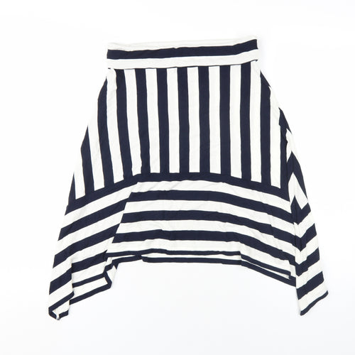 Gap Women's Striped Asymmetric Skirt, S