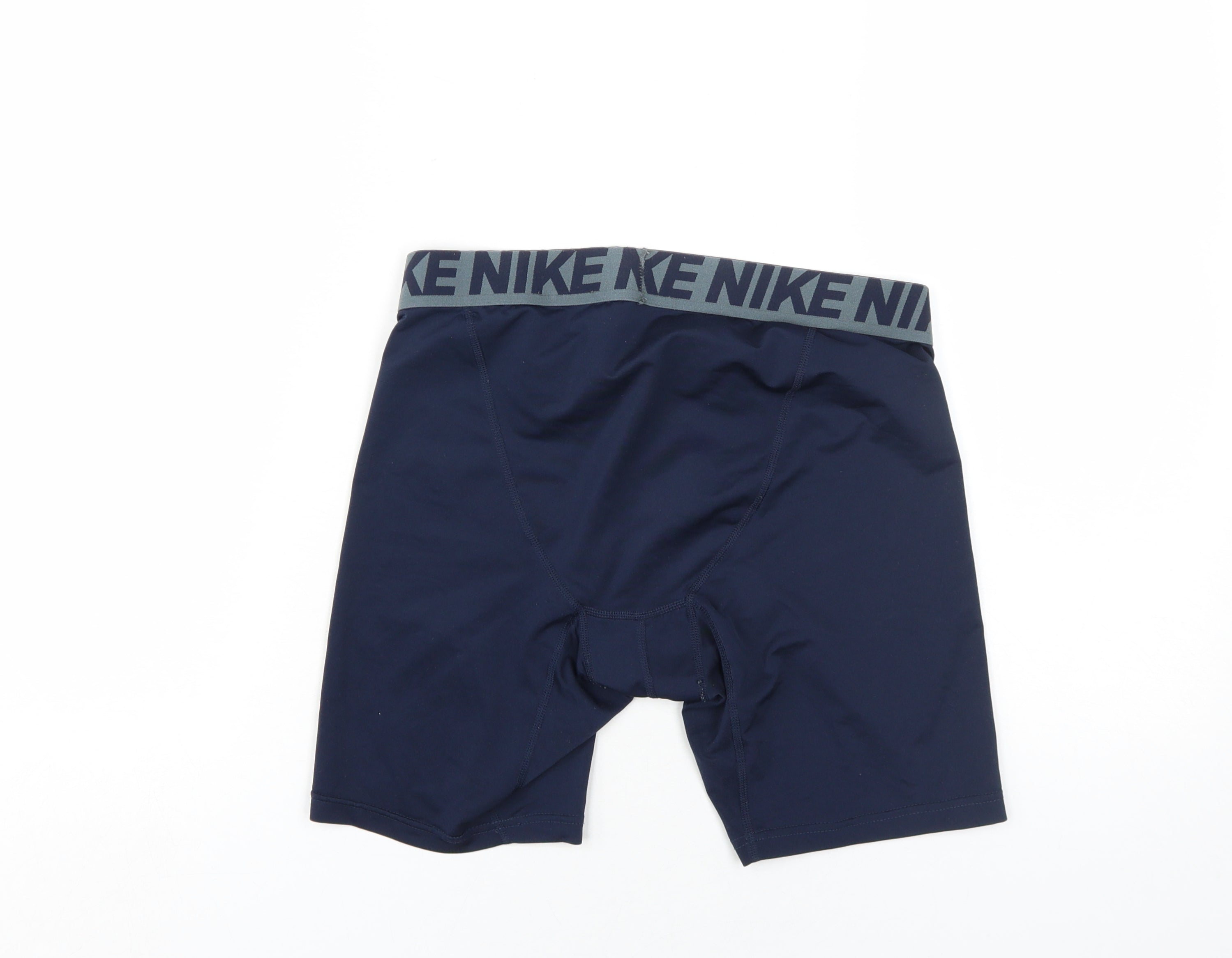 nike blue compression shorts