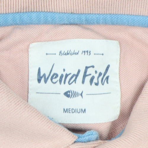 Weird Fish Men's Beige M Polo Shirt