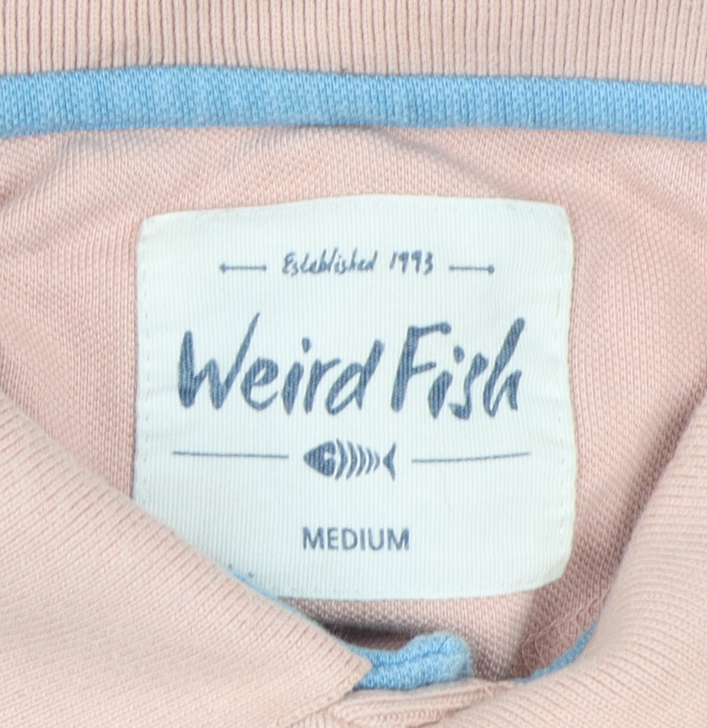 Weird Fish Men's Beige M Polo Shirt