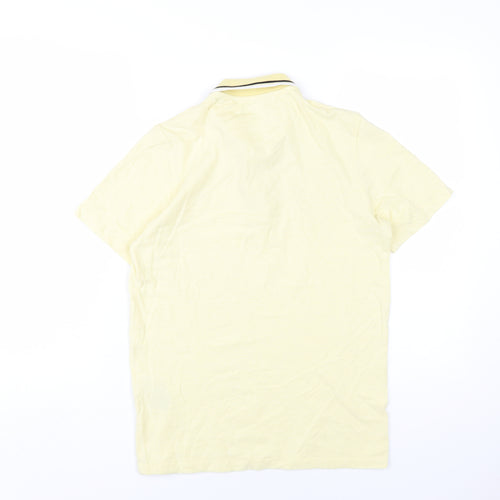 Jack & Jones Men's Yellow Polo Shirt Size S