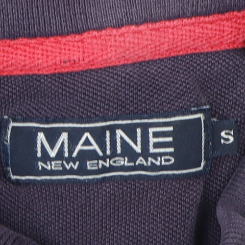 Maine New England Men's Multicoloured Striped Polo Size S