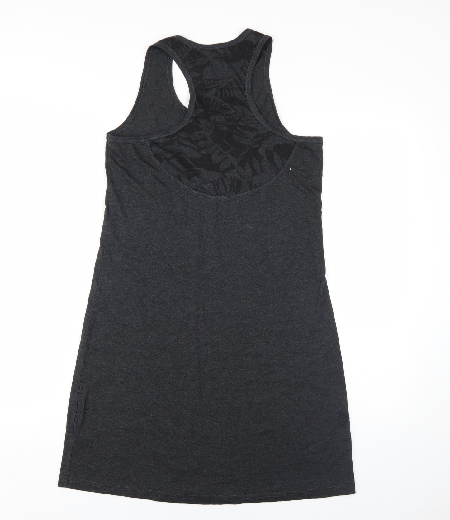 10 Tree Women's Black Sleeveless Tank Dress