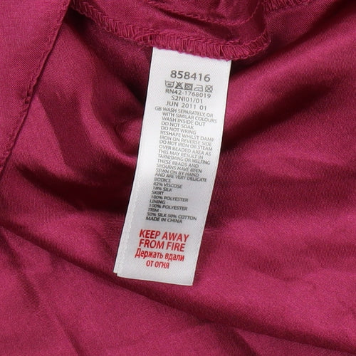 Monsoon Girls Red A-Line Dress, 12-18 Months, Luxury Party Attire