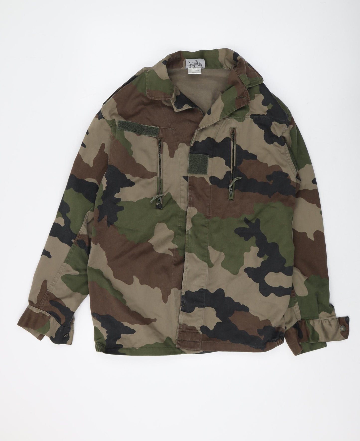 Reclaimed Vintage Unisex Camouflage Military Jacket L