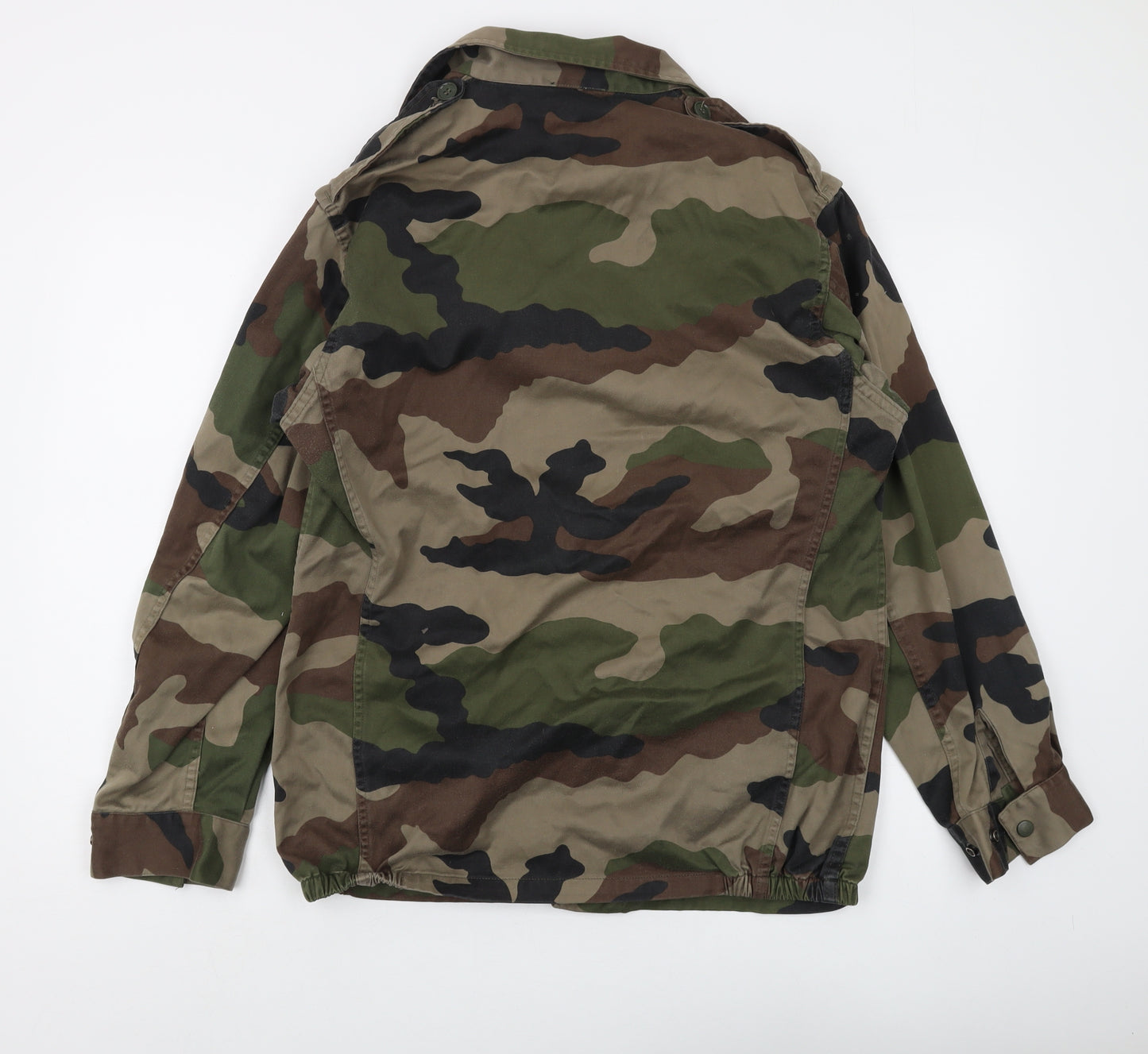 Reclaimed Vintage Unisex Camouflage Military Jacket L