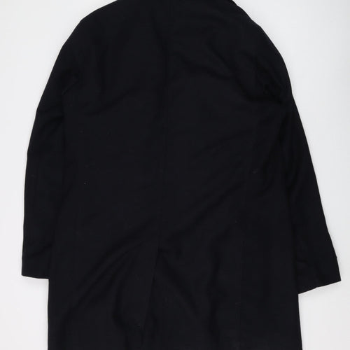 Doppelgänger Men's Black XL Overcoat