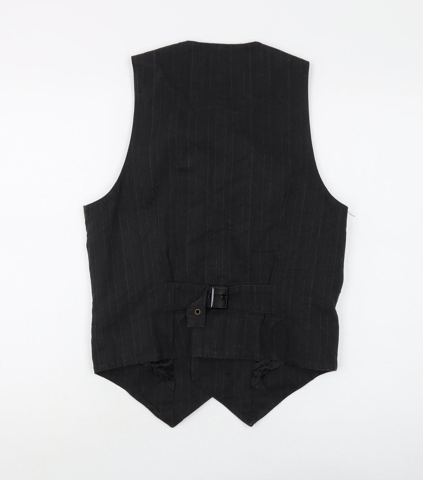 Firetrap Black Striped Women's Waistcoat M