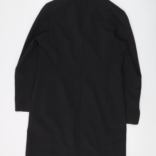 Claudia Sträter Women's Black Long Overcoat Size 12