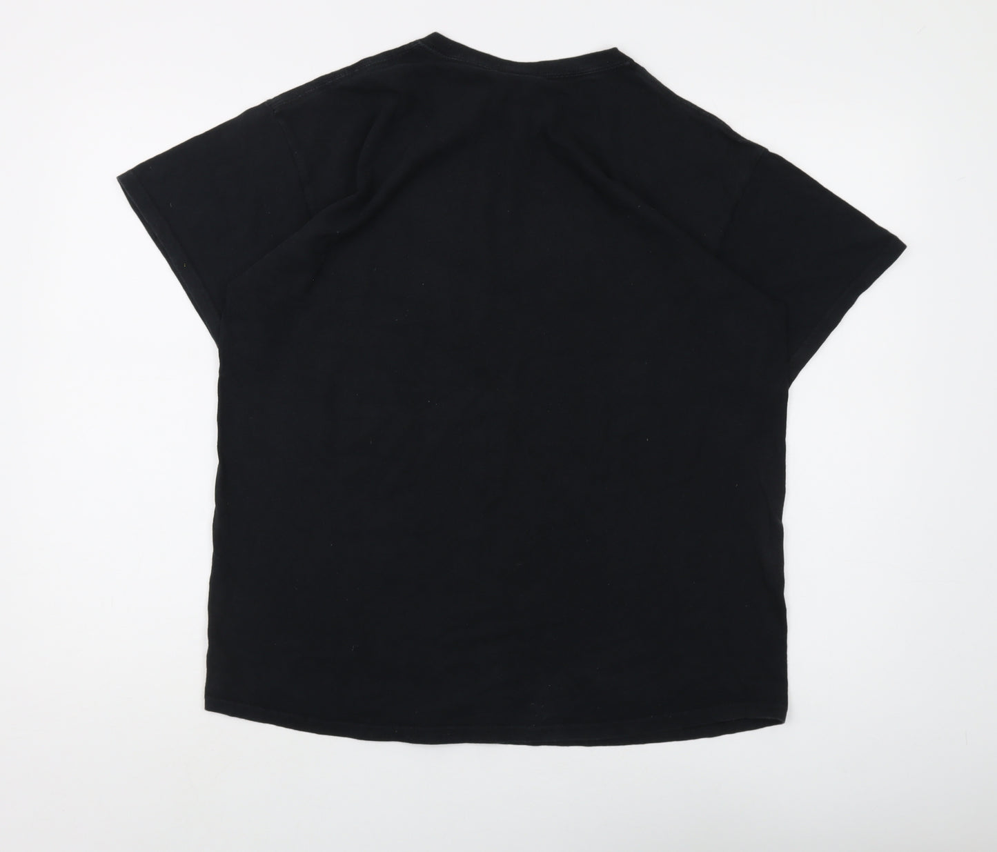 OFF PISTE Mens Black Crew Neck Logo T-Shirt - L