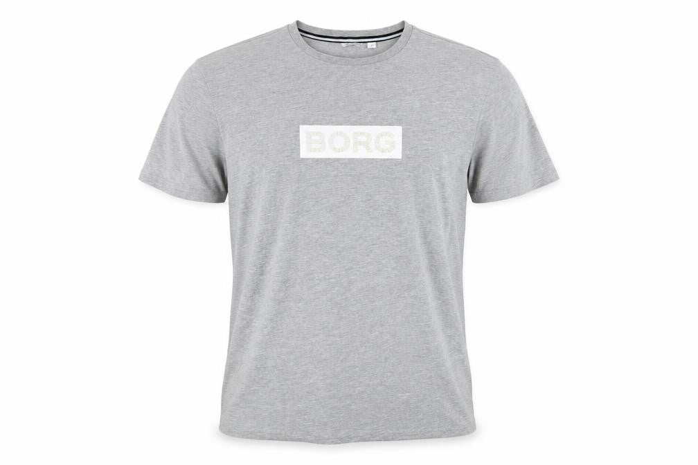 Björn Borg Men's Grey Crew Neck T-Shirt Size L