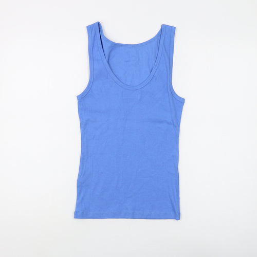 MSCH Copenhagen Women's Blue XS Basic Tank