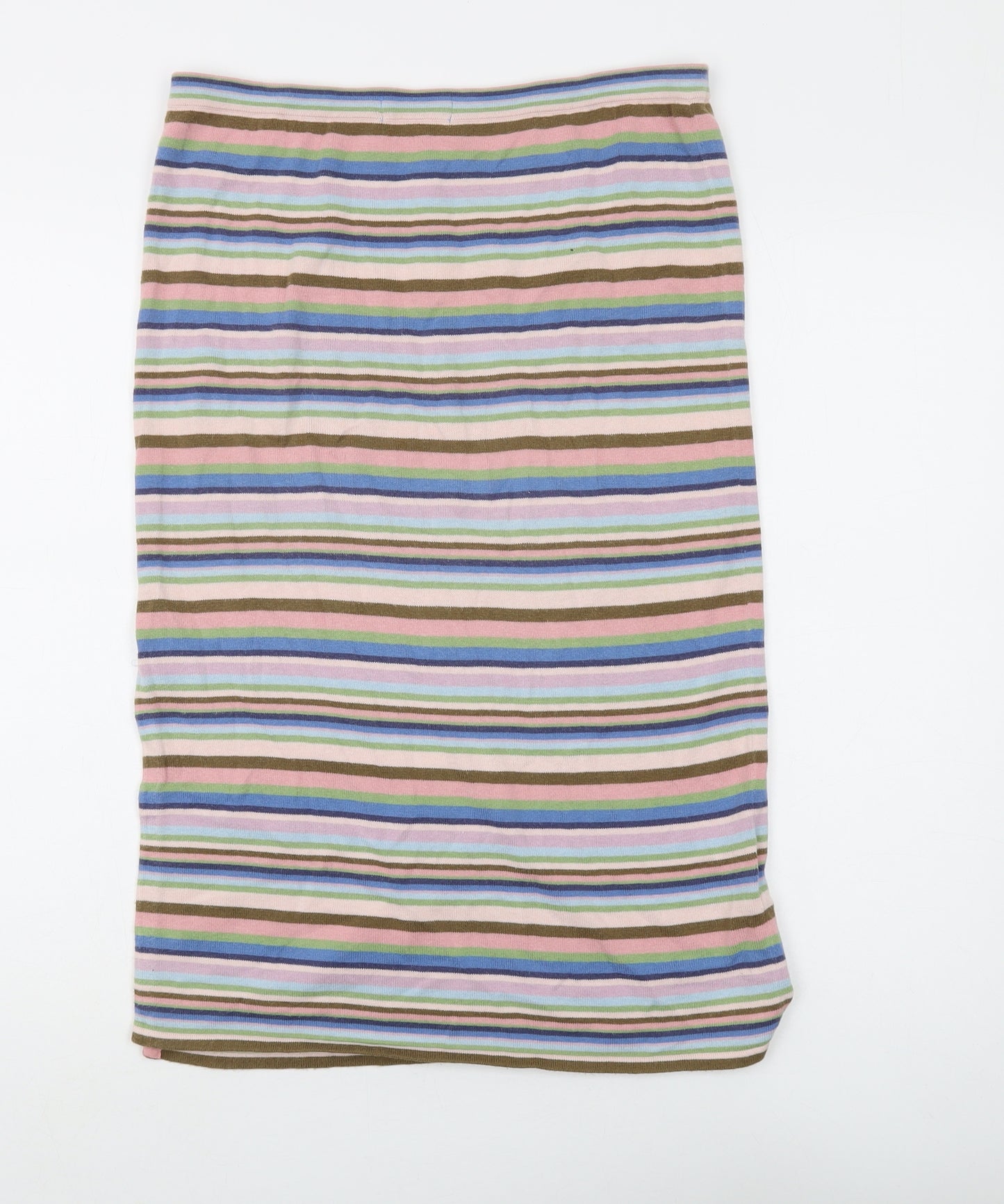 Jigsaw Women's Multicoloured Stripe Skirt M