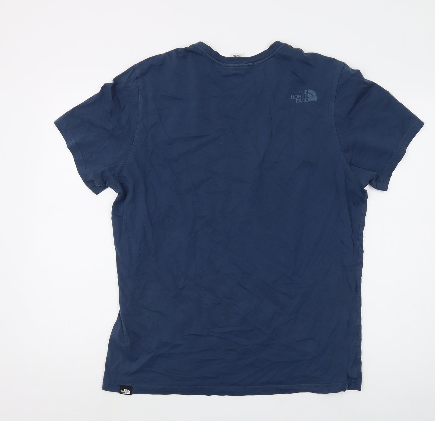 The North Face Men's Blue Crew Neck T-Shirt - Size L