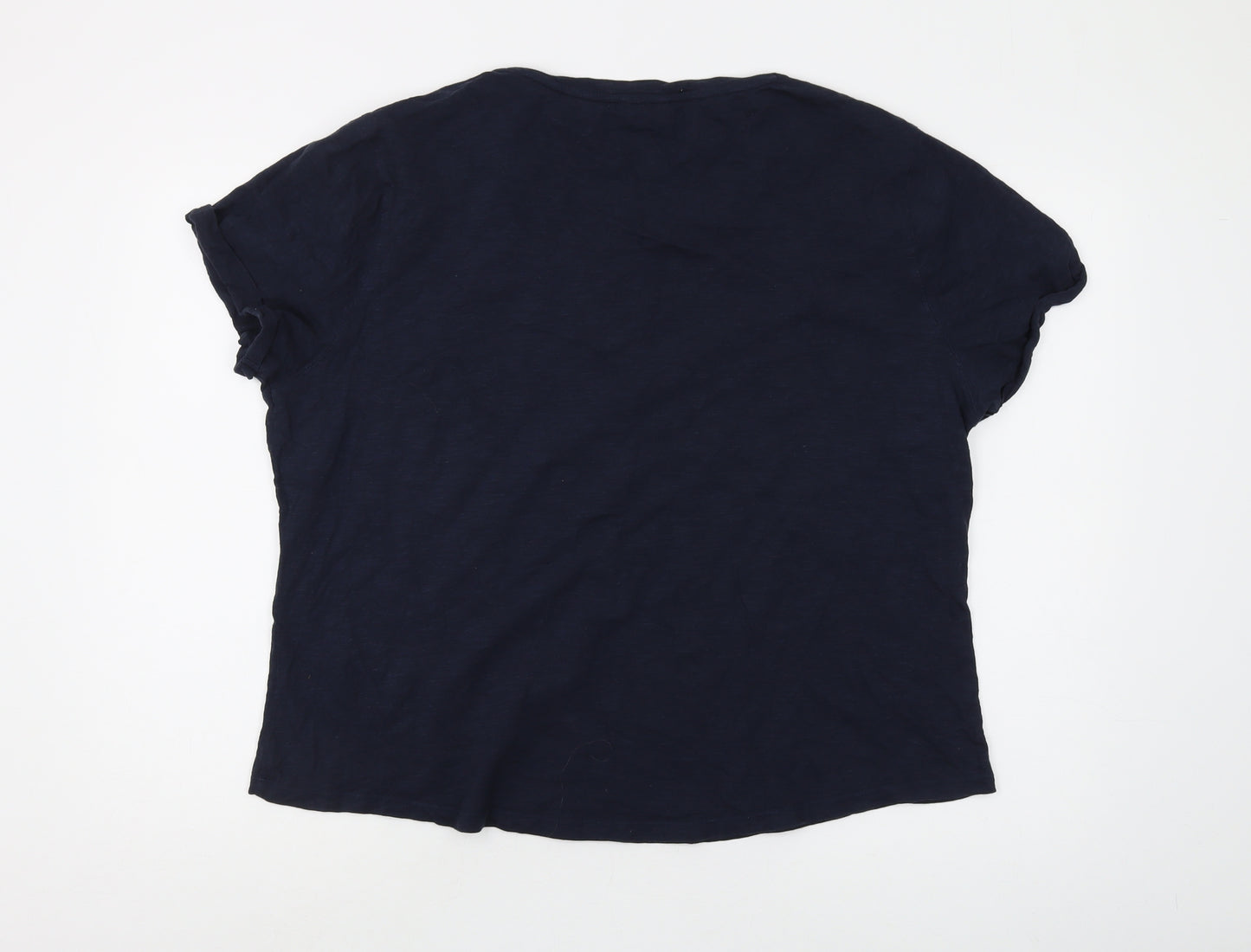 Hush Women's Blue XL T-Shirt with Star Design