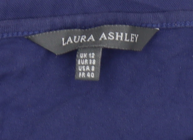 Laura Ashley Blue Camisole, Size 12, Women's Sleeveless Knit