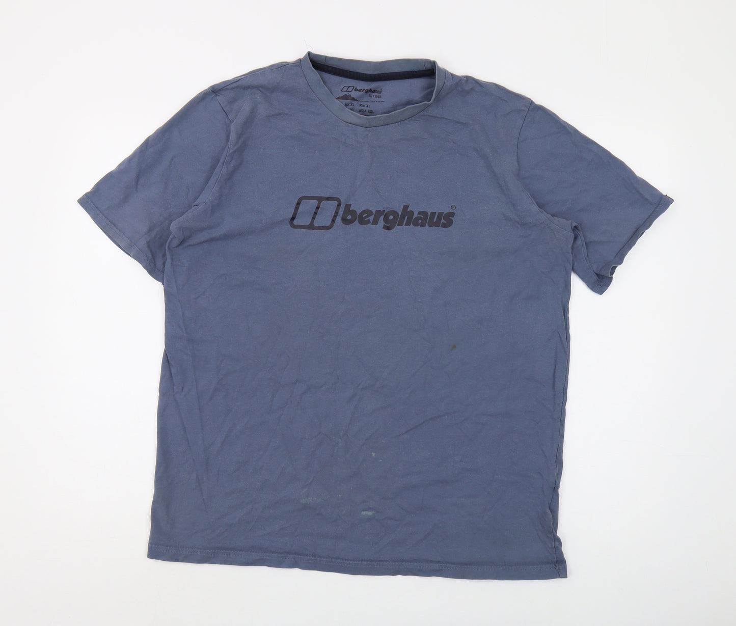 Berghaus Men's Blue XL T-Shirt with Logo