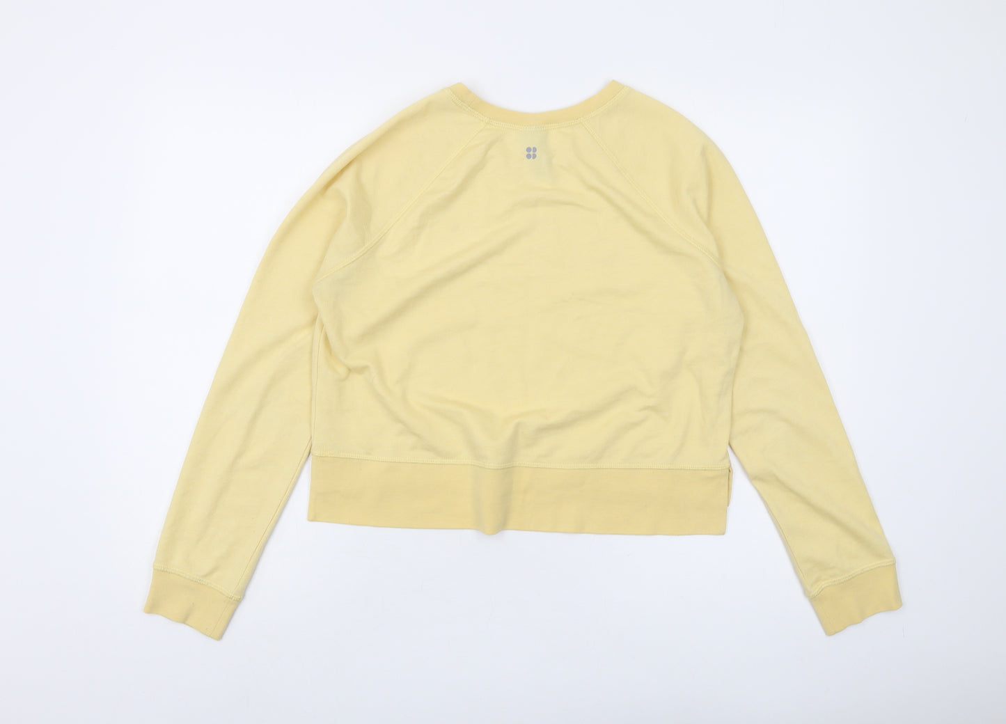 Sweaty Betty Women's Yellow Pullover Sweatshirt M