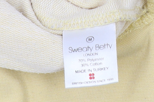 Sweaty Betty Women's Yellow Pullover Sweatshirt M