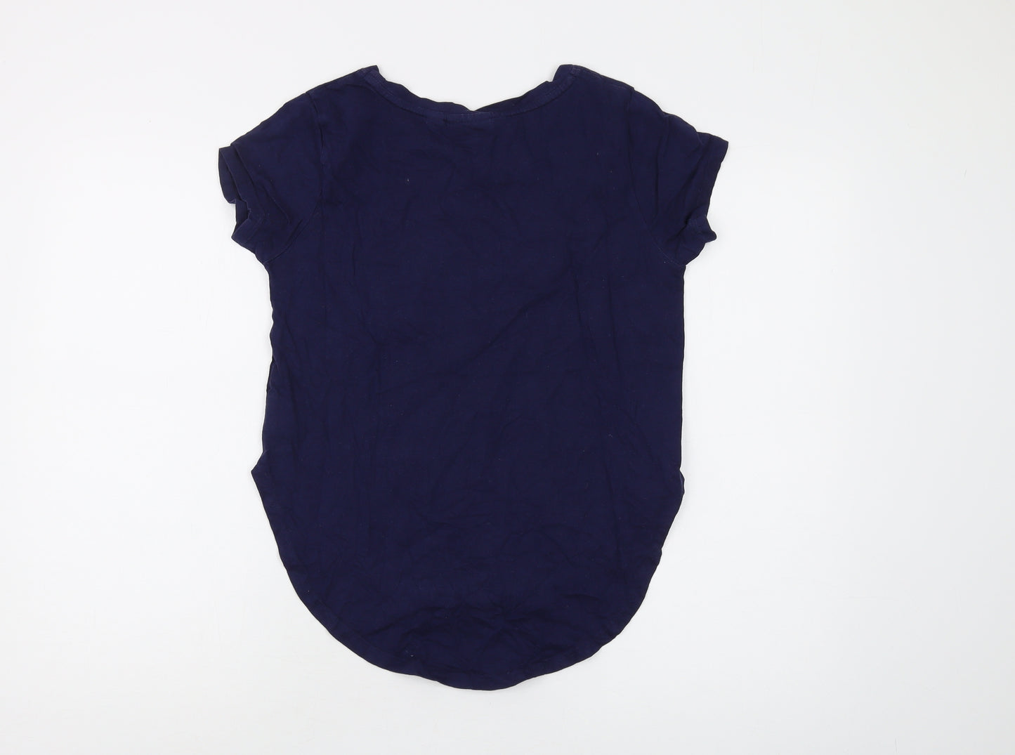 Fila Unisex Blue Cotton T-Shirt, Size S - Classic Casual Wear