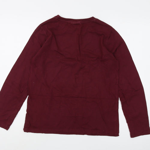 Harry Potter Boys Red Cotton Long Sleeve T-Shirt 12-13 Years