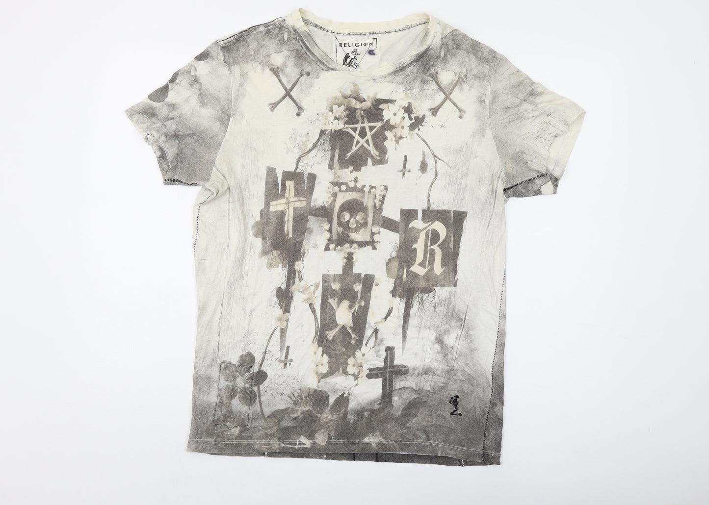 Religion Men's Multicolour L Gothic Grunge T-Shirt