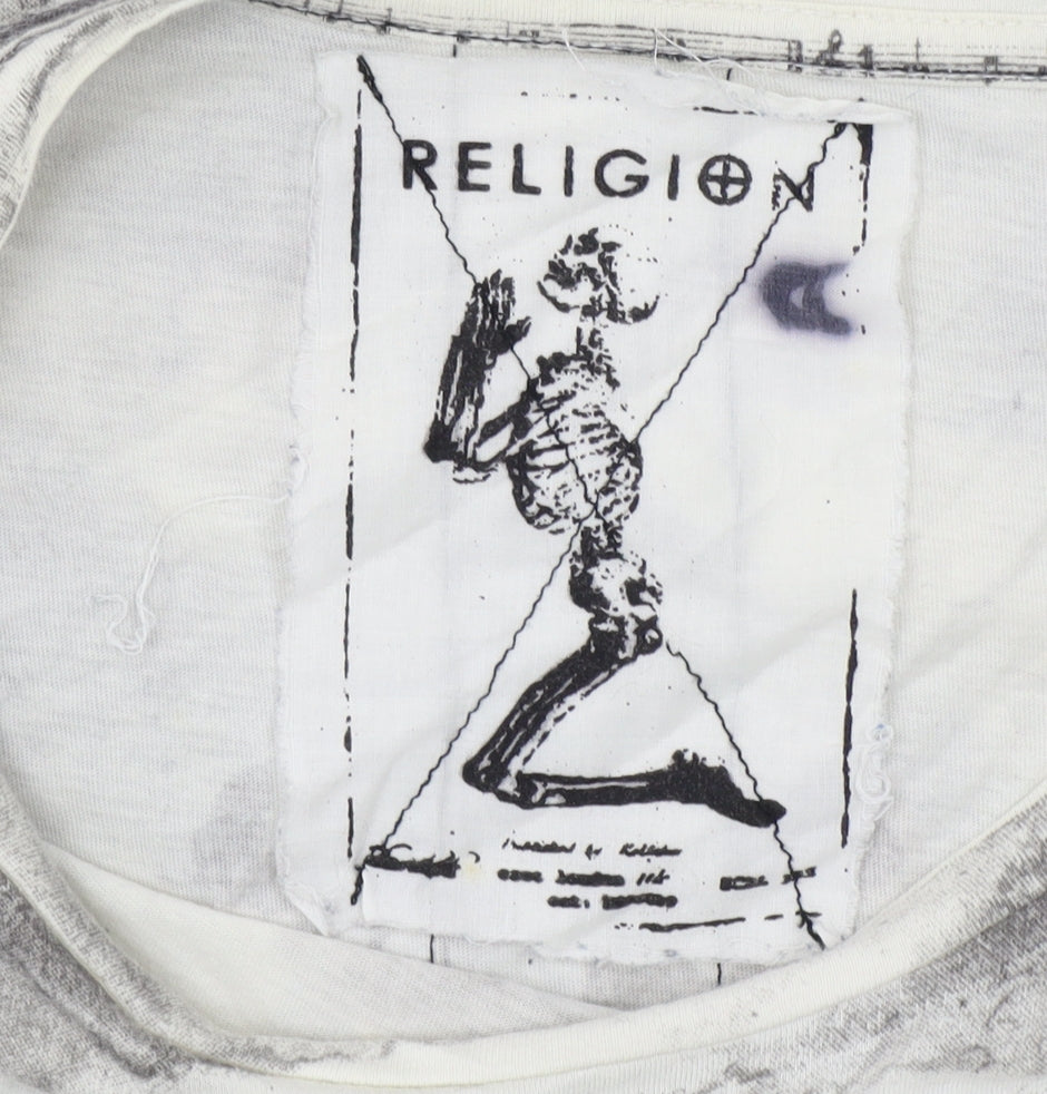Religion Men's Multicolour L Gothic Grunge T-Shirt