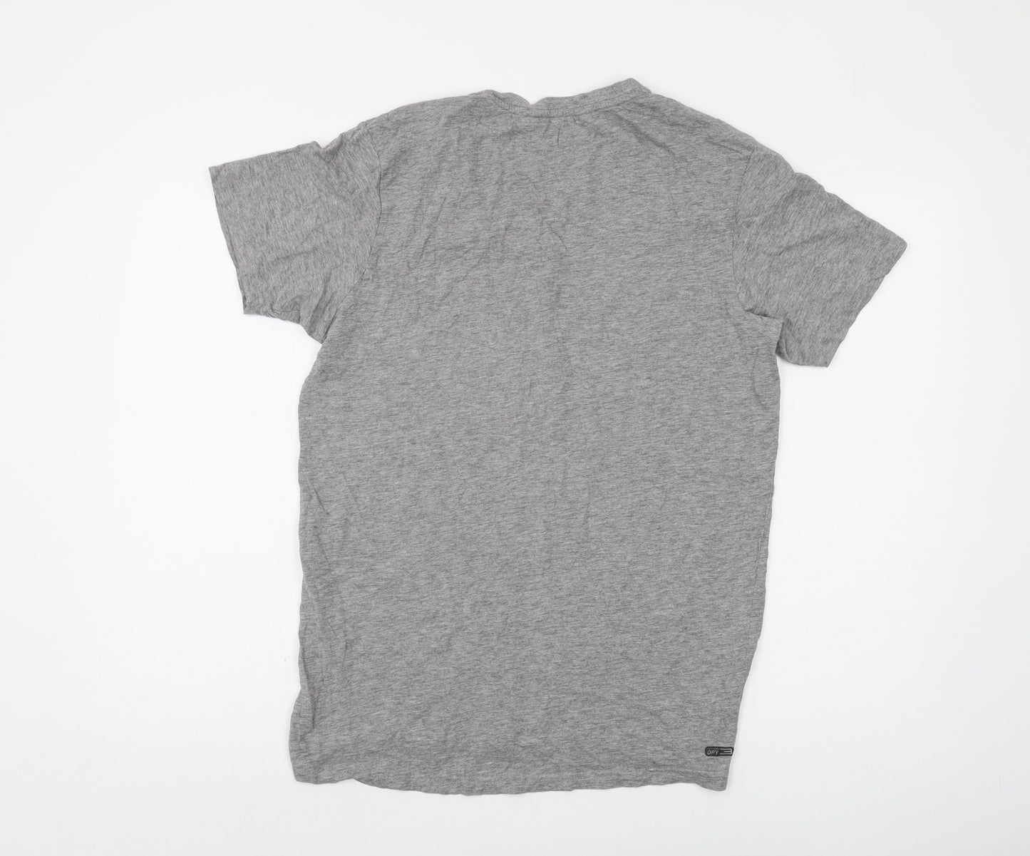 Jack & Jones Men's Grey Graphic Print T-Shirt M