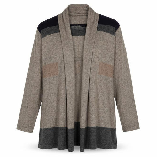 Paul Costelloe Women's Beige Cardigan Size 7 Relaxed