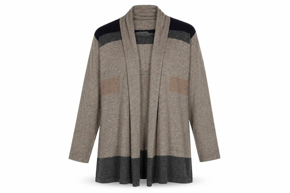Paul Costelloe Women's Beige Cardigan Size 7 Relaxed