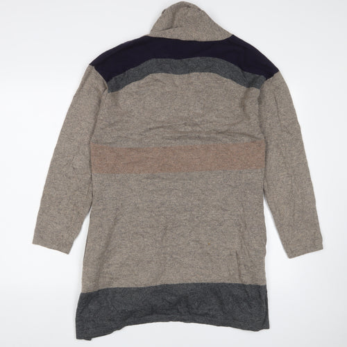 Paul Costelloe Women's Beige Cardigan Size 7 Relaxed