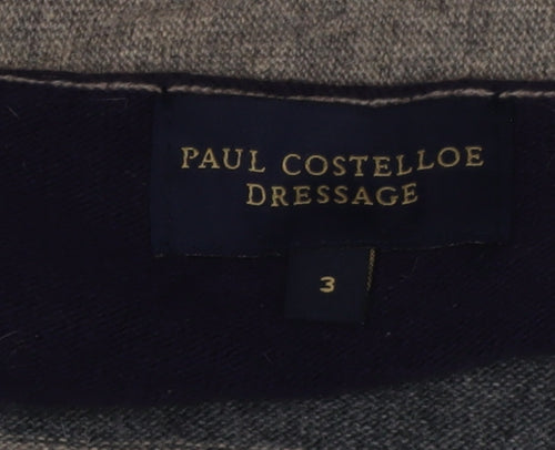 Paul Costelloe Women's Beige Cardigan Size 7 Relaxed