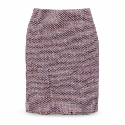 Adolfo Dominguez Women's Purple Wool Pencil Skirt Size 14