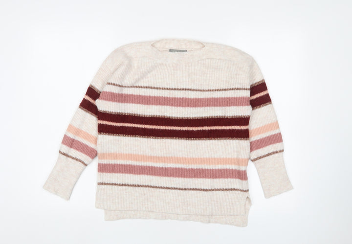 Oasis Women's Multicoloured Striped Pullover XS