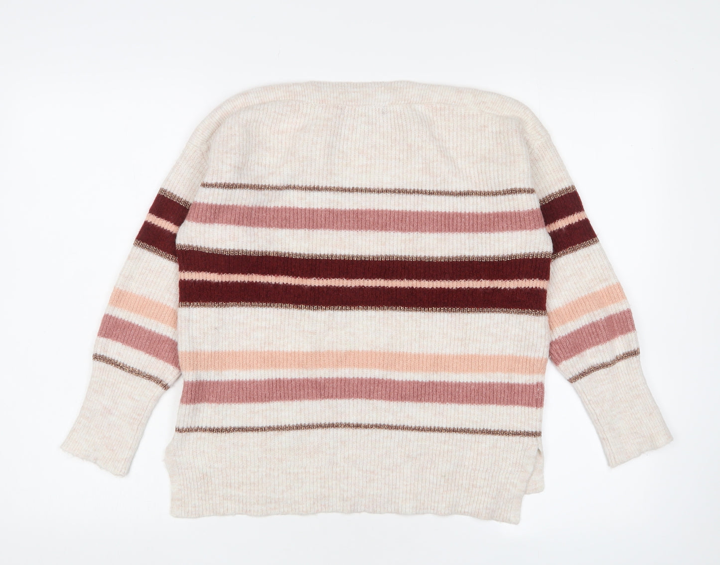 Oasis Women's Multicoloured Striped Pullover XS