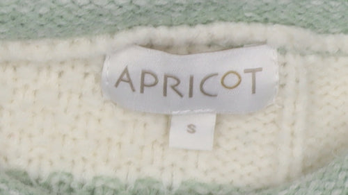 Apricot Women's Multicoloured Chunky-Knit Jumper S