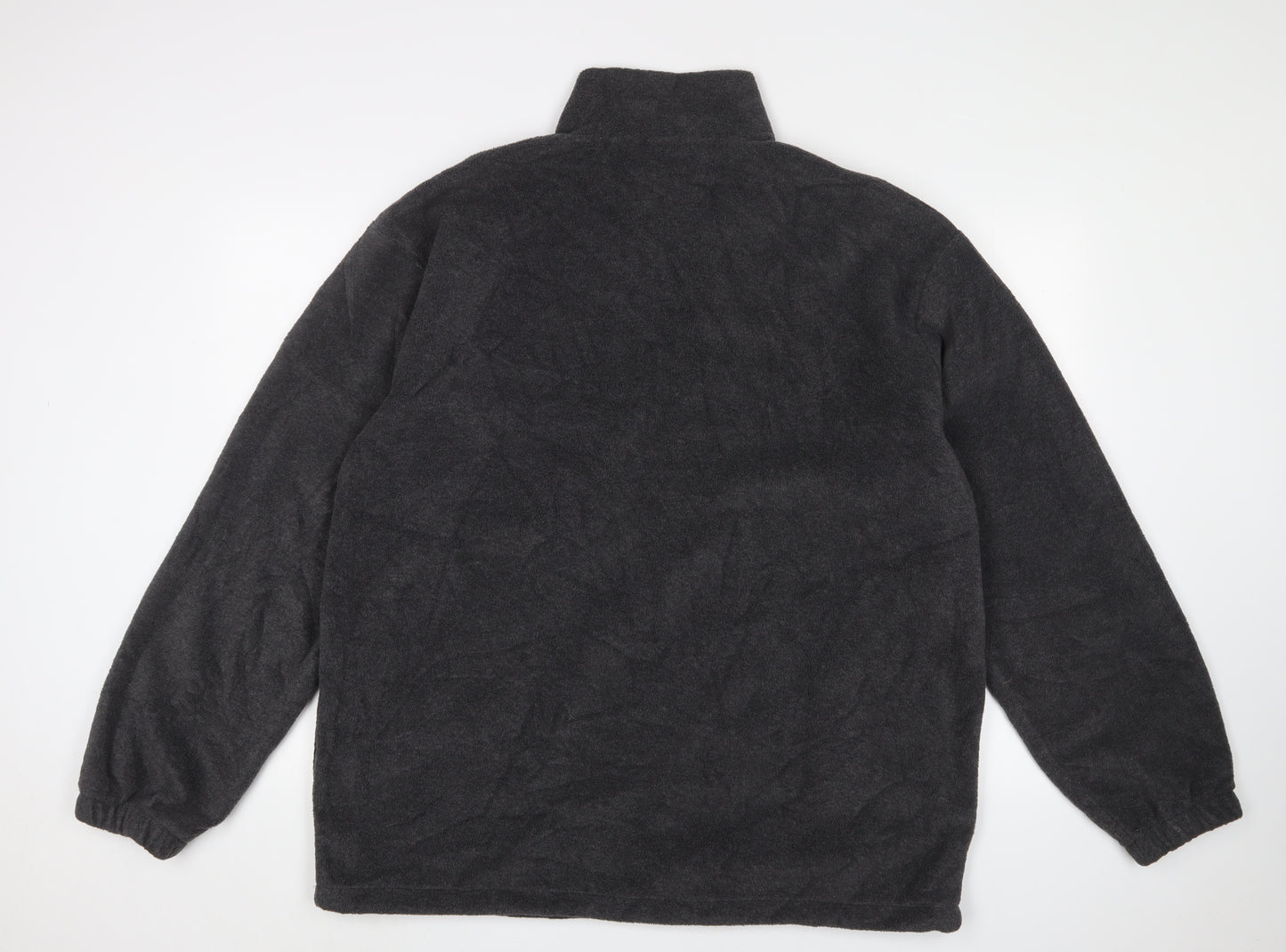 Result Men's Black XL 1/2 Zip Fleece Sweatshirt